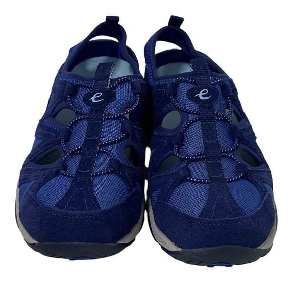Easy Spirit Earthen Mesh Suede Blue Slip-On Walking Shoe - Brand New - Size 11 - Picture 3 of 14